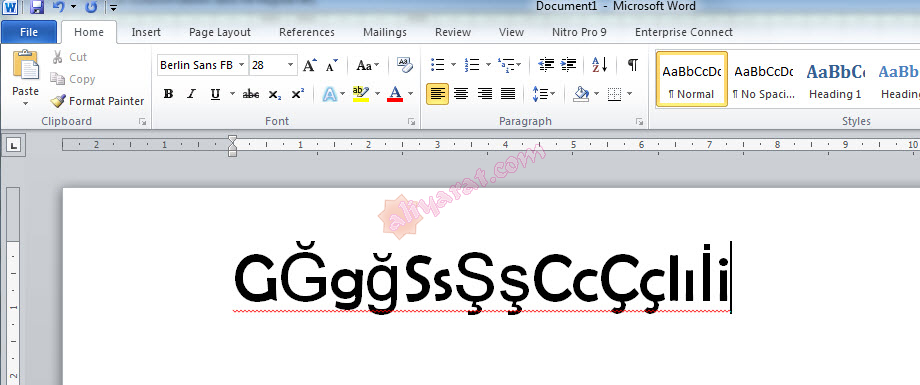 Fontlab ile Font Türkçeleştirme